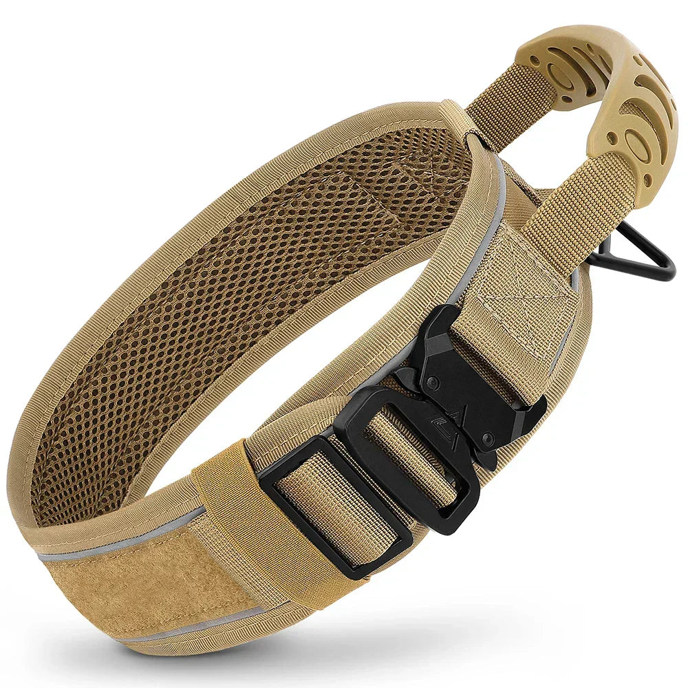 Skanto | Military Dog Training Collar – Durable, Reflective Nylon Collar