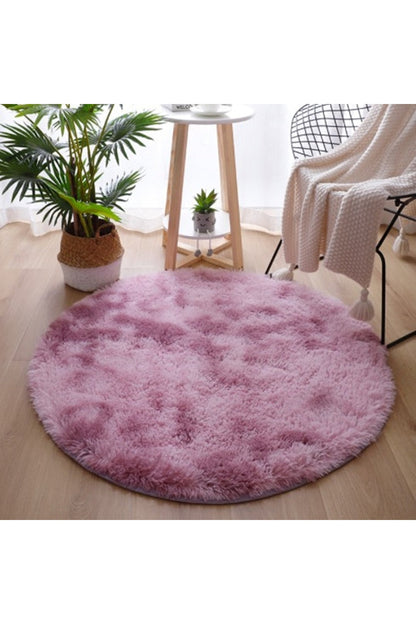 Fluffy Round Rug | Bowlift