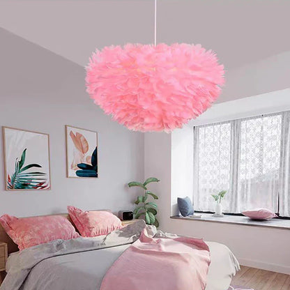 Cloud Like Realistic Feather Chandelier | Brehn