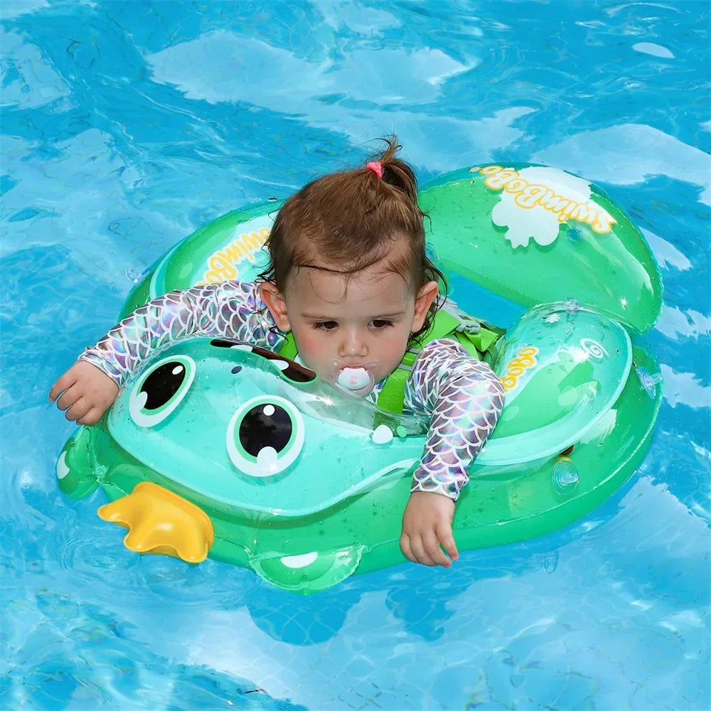 BowLift | Baby swimming ring AquaBear | Safe swimming fun for babies | For 6–36 months | Environmentally friendly PVC