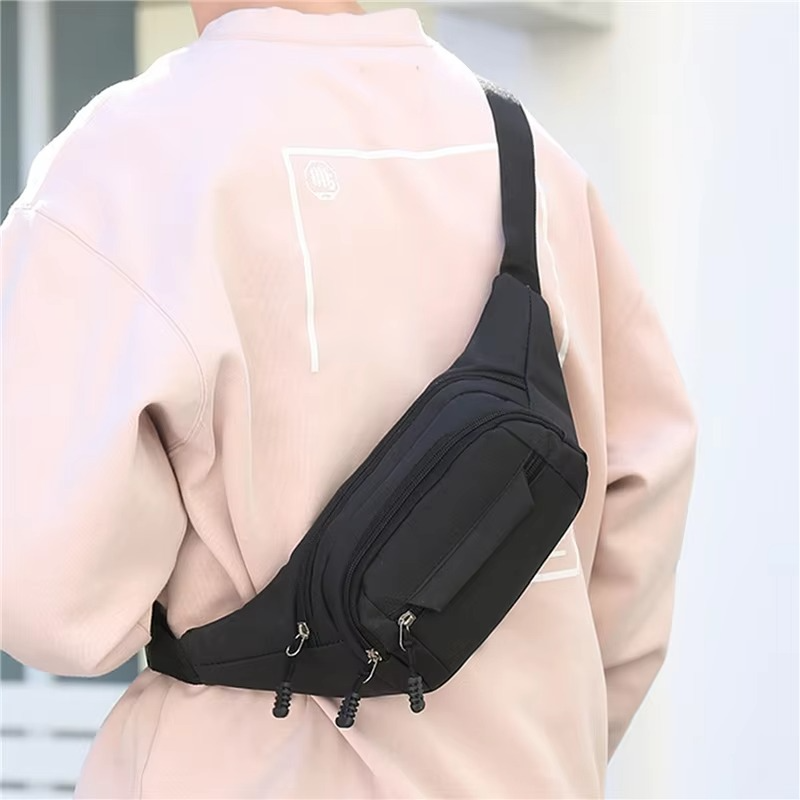 BowLift | Unisex Waterproof Canvas Waist and Crossbody Bag for Outdoor Sports