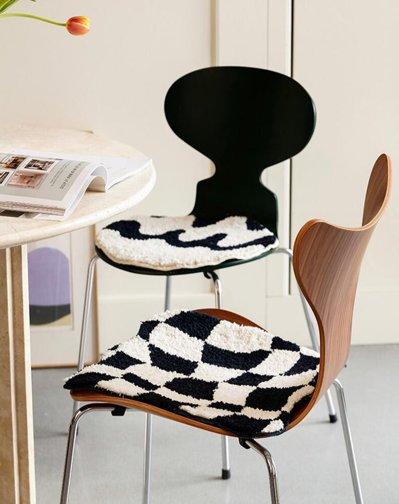Wavy Grid Seat Cushion | Bowlift