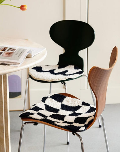 Wavy Grid Seat Cushion | Bowlift