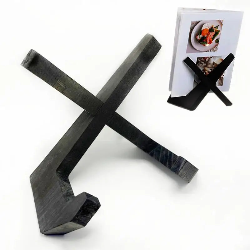 Skanto | WoodenTabletEase | Practical Wooden Stand for Cookbooks