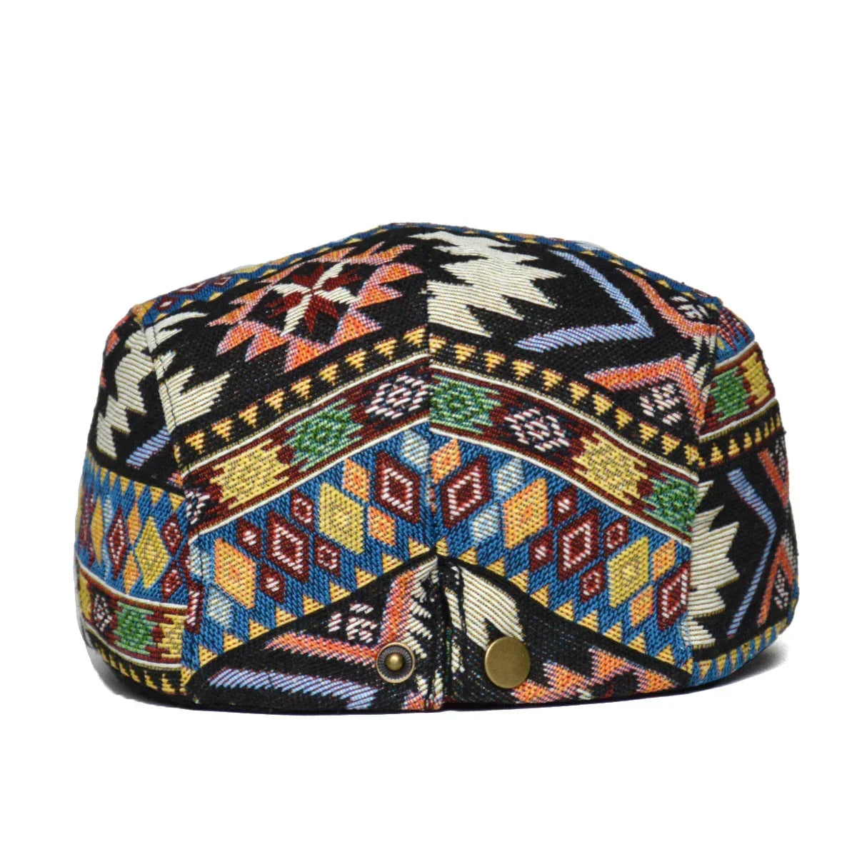 Skanto | Colorful Retro Flat Cap – Vintage-Inspired Cotton Hat for All Seasons