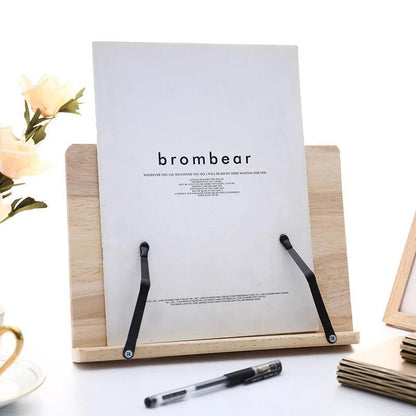 Skanto | NaturalEase - Wooden Tablet Holder