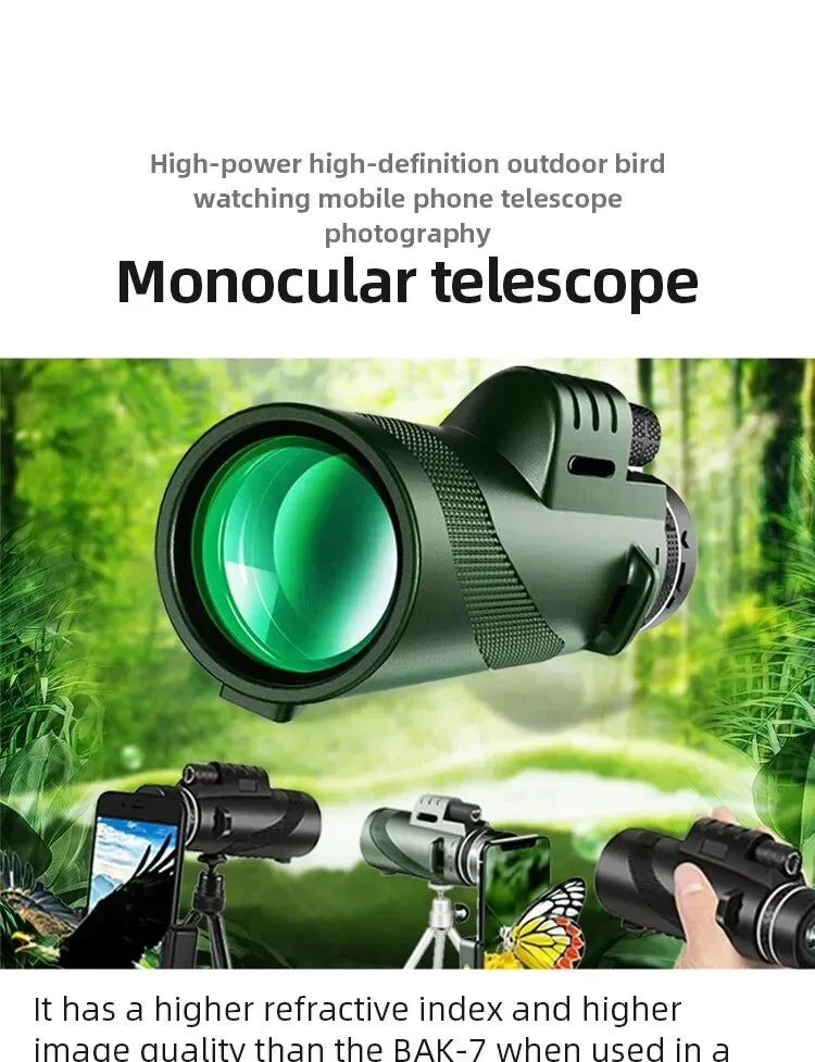 BowLift | Professional High Power Monocular Telescope
