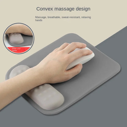 BowLift | Palmira Mouse Pad | Ergonomic & Stylish | Memory Foam Comfort | Non-Slip & Decorative