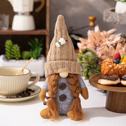 Scandinavian Coffee Gnome Dolls – Atmospheric Decoration Kalsten