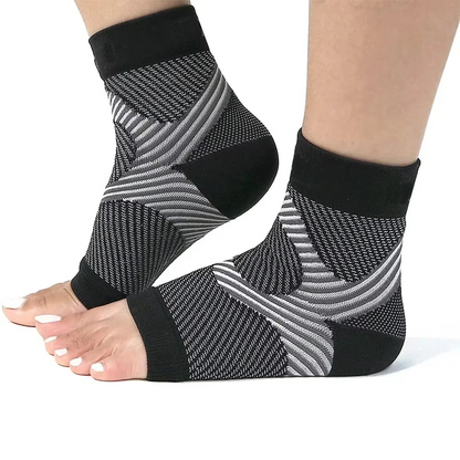 Night compression socks for Plantar Fasciitis with heel and arch support