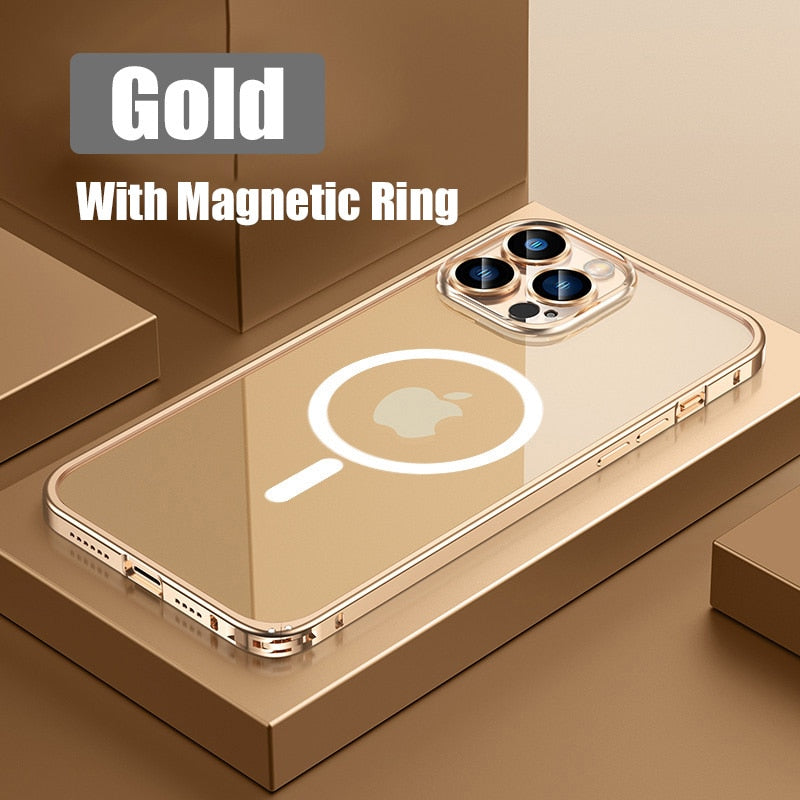 Skanto | Metal Bumper Aluminum Magnetic Phone Case