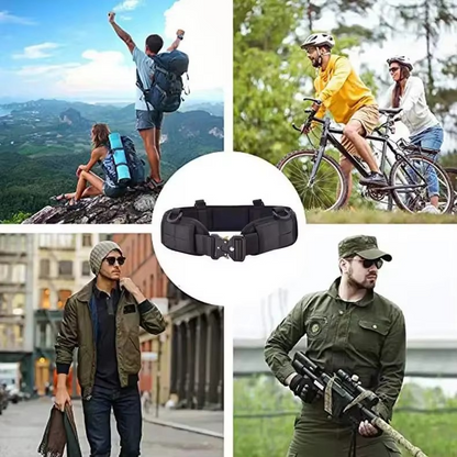 BowLift | Tactical Quick Release Nylon Belt with Metal Buckle for Outdoor Sports