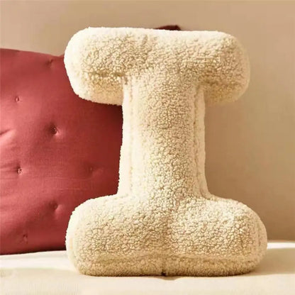 BowLift | Velvet Alphabet Decorative Cushion With Letters A To Z