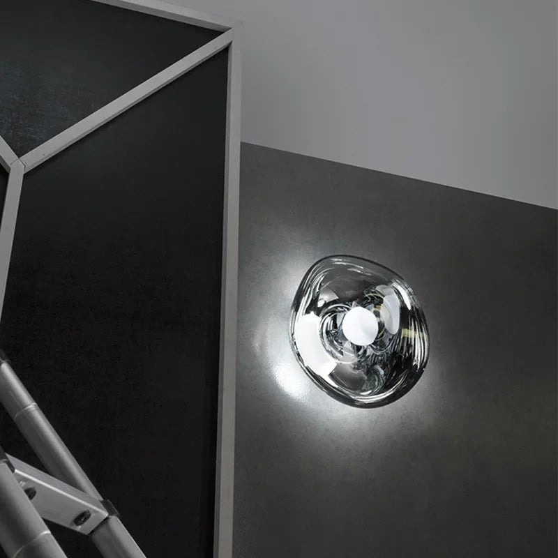 Modern Lava wall light in Scandinavian style