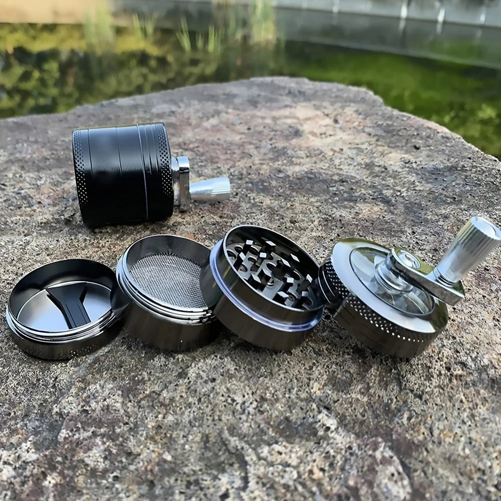 Karnz | Nut and Hard Spice Mill - Hand tool for grinding nutmeg, ginger, rock salt, and peppercorns