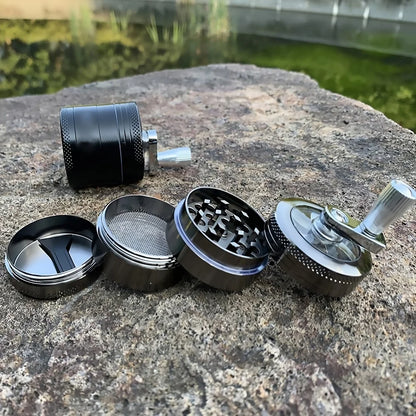 Karnz | Nut and Hard Spice Mill - Hand tool for grinding nutmeg, ginger, rock salt, and peppercorns