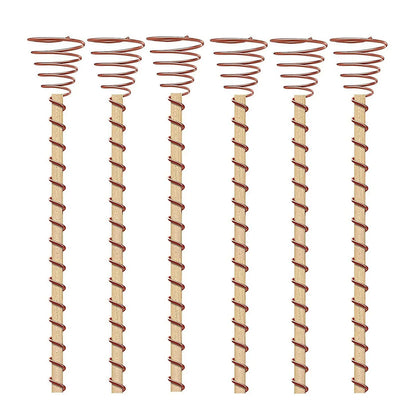 Kalsten | VerdoraFlux Electroculture Plant Antennas | Copper Growth Rods for Garden & Potted Plants | Promoting Plant Growth Without Fertilizer