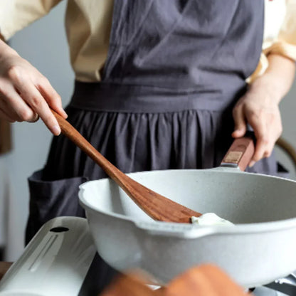 EcoWood – Luxurious wooden cookware set with Karnz storage bucket
