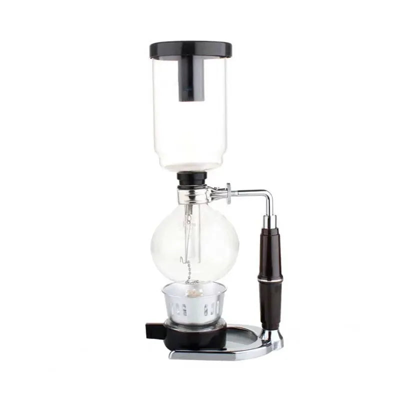 Skanto | Siphon Coffee Brewer Set | 3/5 Cups & Barista Accessories | Elegant Design