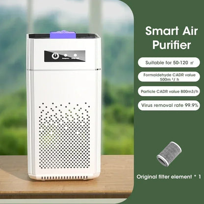 BowLift | Compact air purifier with HEPA filter - BreezeMini