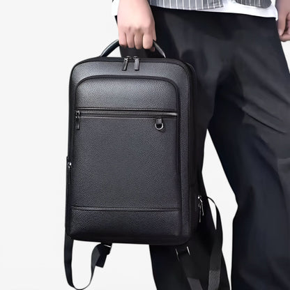 BowLift | MobilLux Leather Rucksack – For work, travel & modern mobility