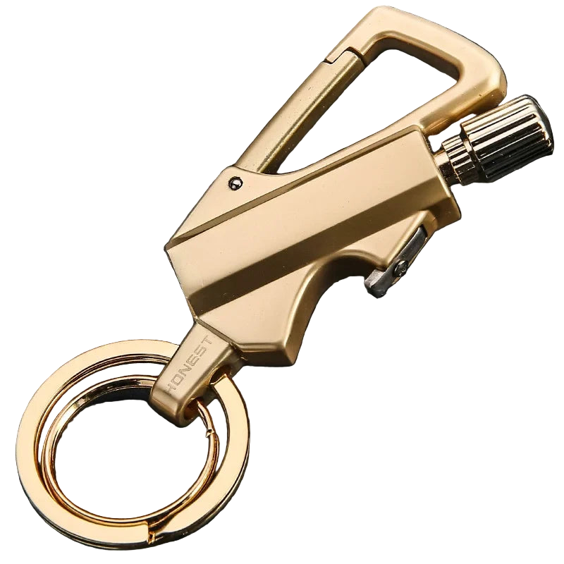 BowLift | FlareKey – Multifunction Keychain Lighter | Windproof Kerosene Lighter for Outdoor & Everyday Use