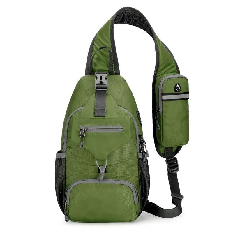 BowLift | SecurePack | Anti-Theft Waterproof Multi-Pocket Shoulder Backpack – Lightweight Crossbody Travel Bag