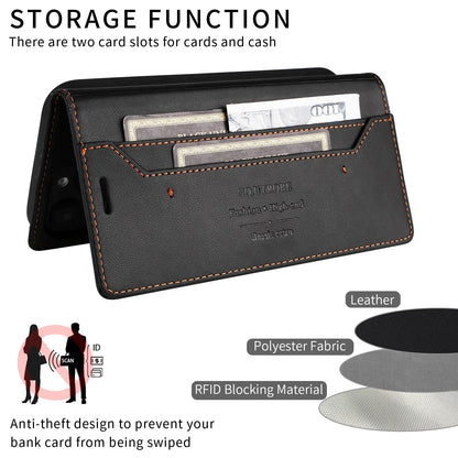 Sandsberg | RFID Flip Leather Samsung S25/S24/S23 Magnetic Wallet Case
