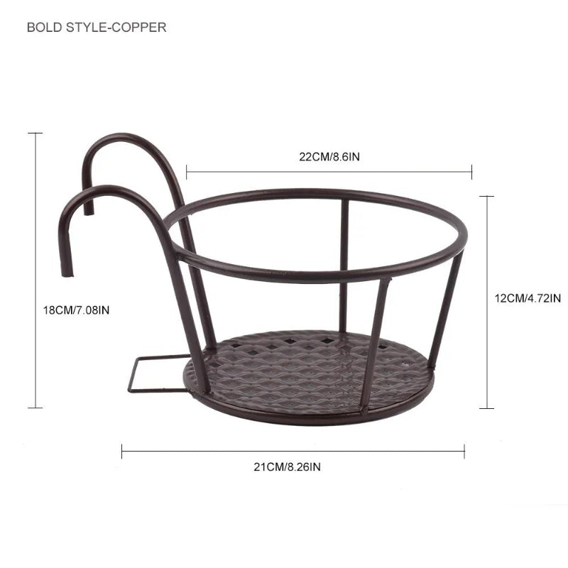 Easy Gardening Flower Pot Holder Rack | Bowlift