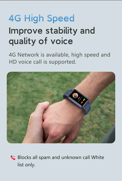 Skanto | Senior Safety Watch with Fall Detection and GPS – Smart Care Smartwatch