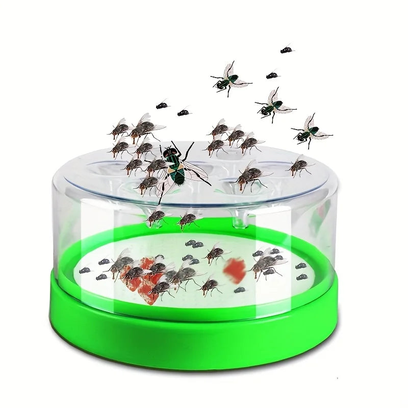 Skanto | EcoTrap 7 Fly Trap | Reusable & Non-Toxic | No Electricity & Chemicals | With 7 Entrances for Effective Fly Control