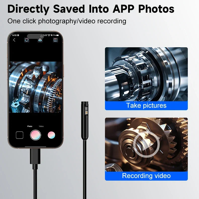 BowLift | USB Endoscope Waterproof Inspection Camera