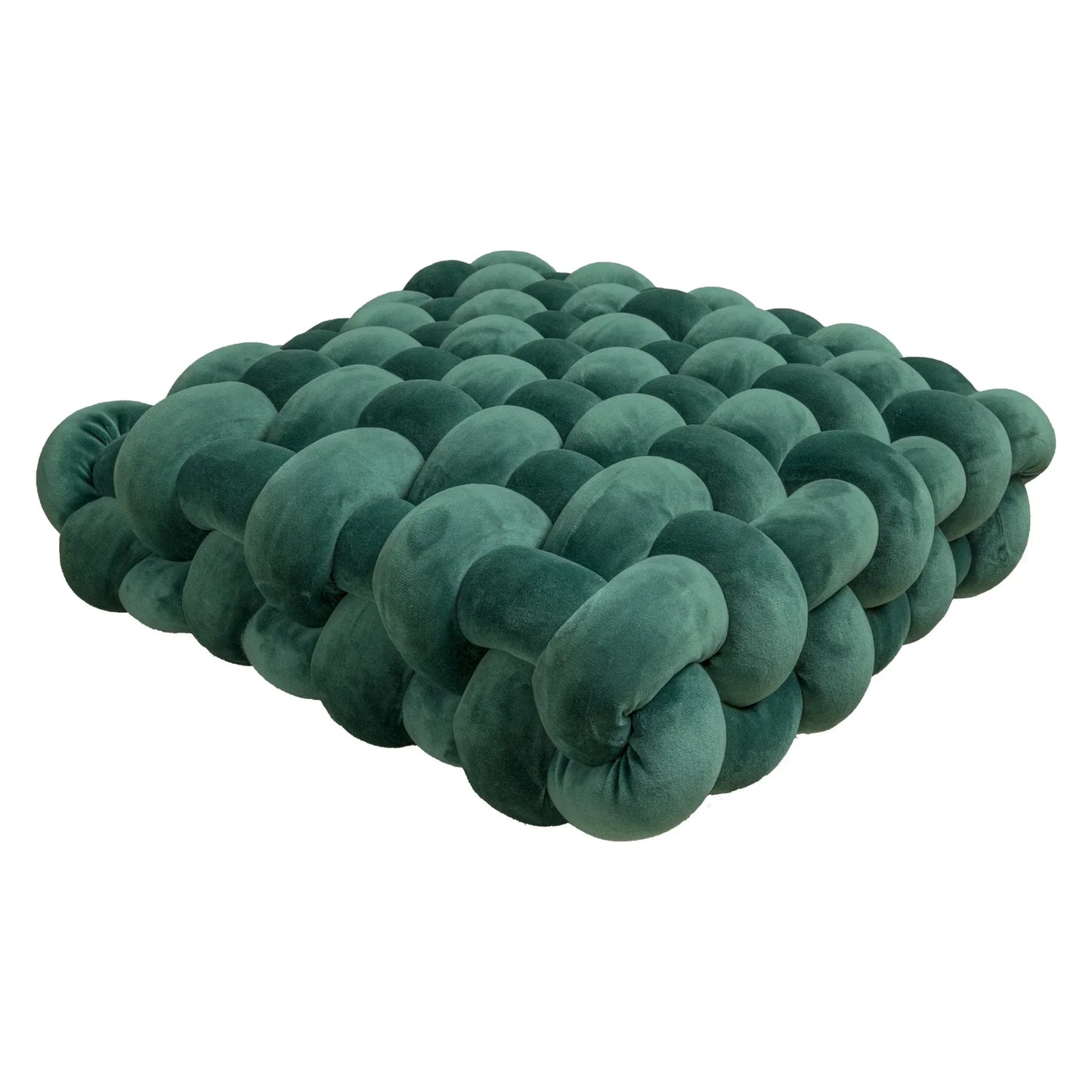 Chunky Woven Knot Cushion | Bowlift