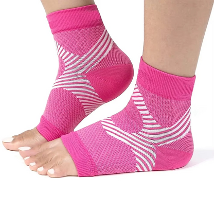 Night compression socks for Plantar Fasciitis with heel and arch support