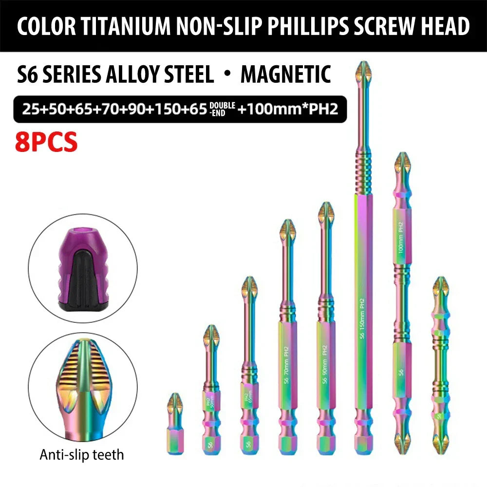 BowLift | Magnetic Titanium Impact Anti-Slip Screw Head