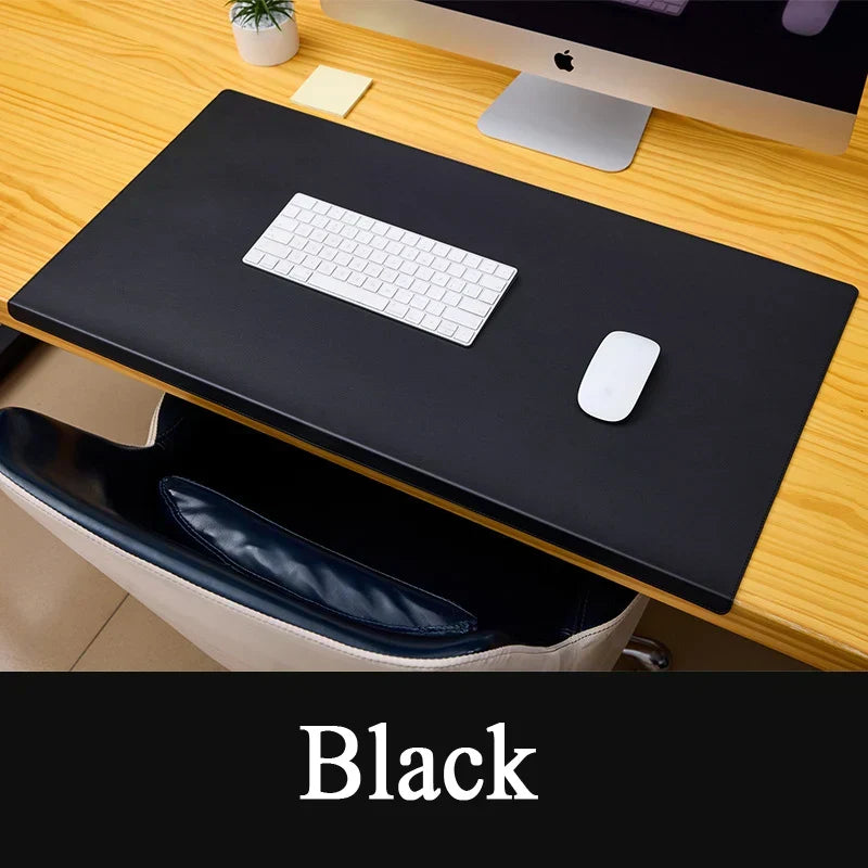 BowLift | Ergonomic PU Leather Desk Mat – Wrist & Elbow Support with Non-Slip Surface for Office & Gaming
