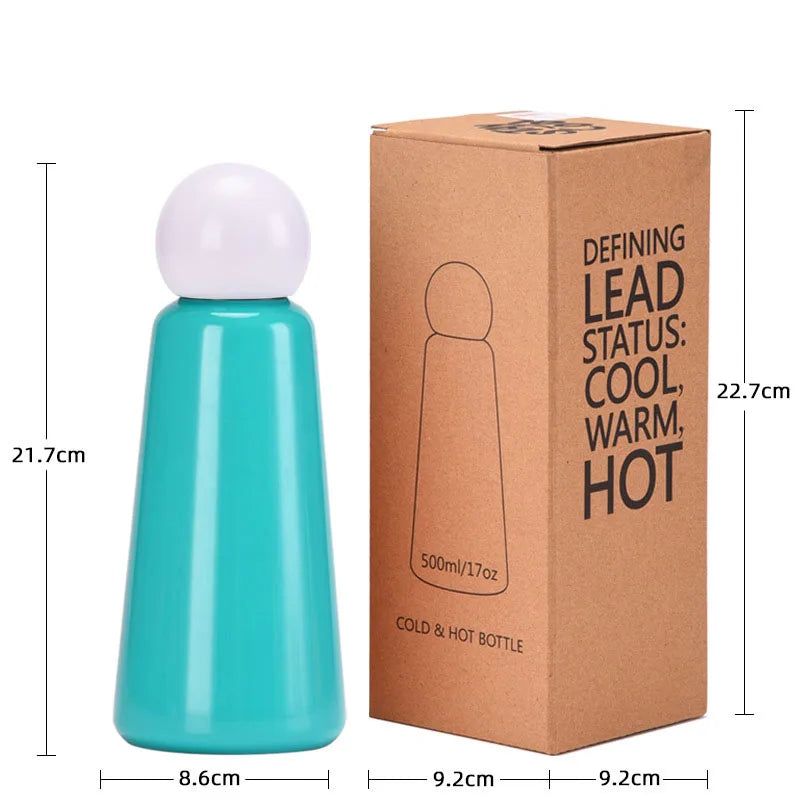 Steel 2-tone bottle