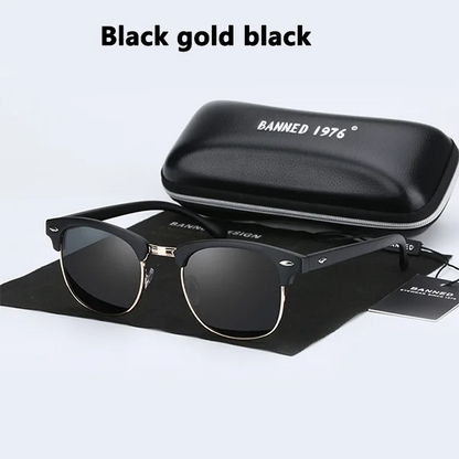 Skanto | Classic UV400 HD Polarized Sunglasses Unisex Retro Driving Mode