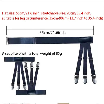Skanto | Unisex Non-Slip Elastic Shirt Holder Strap