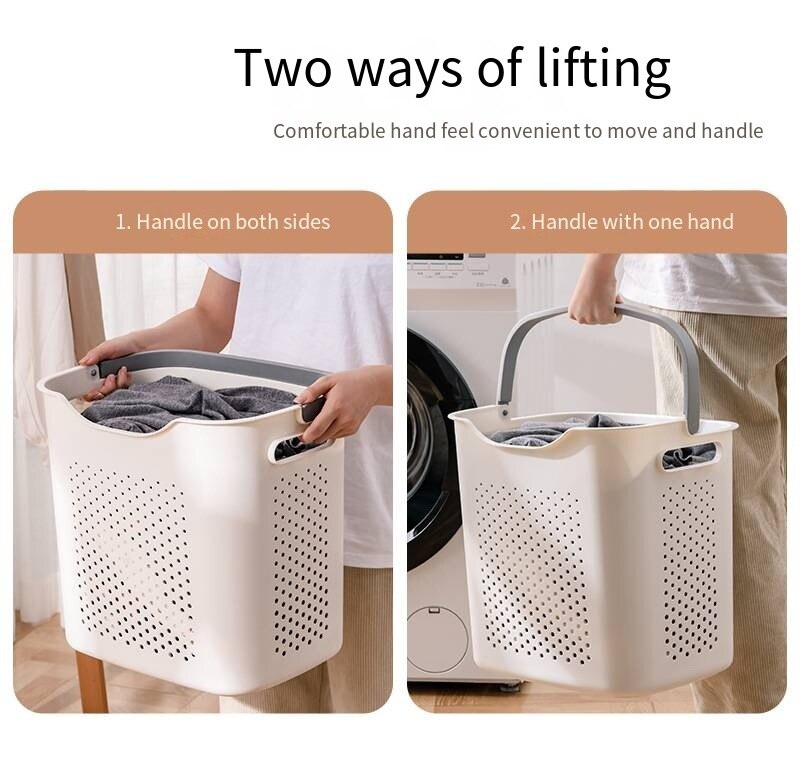 BowLift | Japanese Style Durable Breathable Laundry Basket