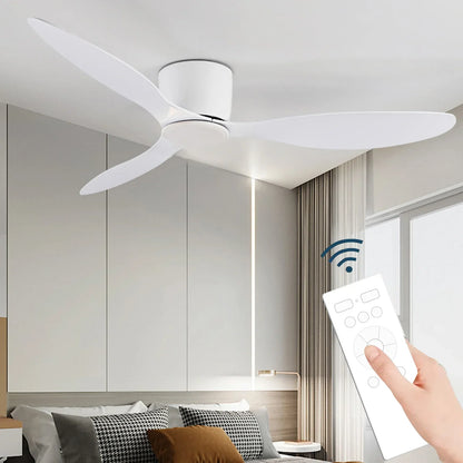BowLift | Ceiling Fan With Light Scandinavian Design