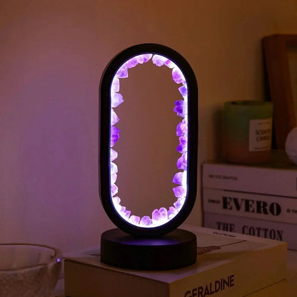 BowLift | Natural Amethyst Crystal Lamp for Relaxation