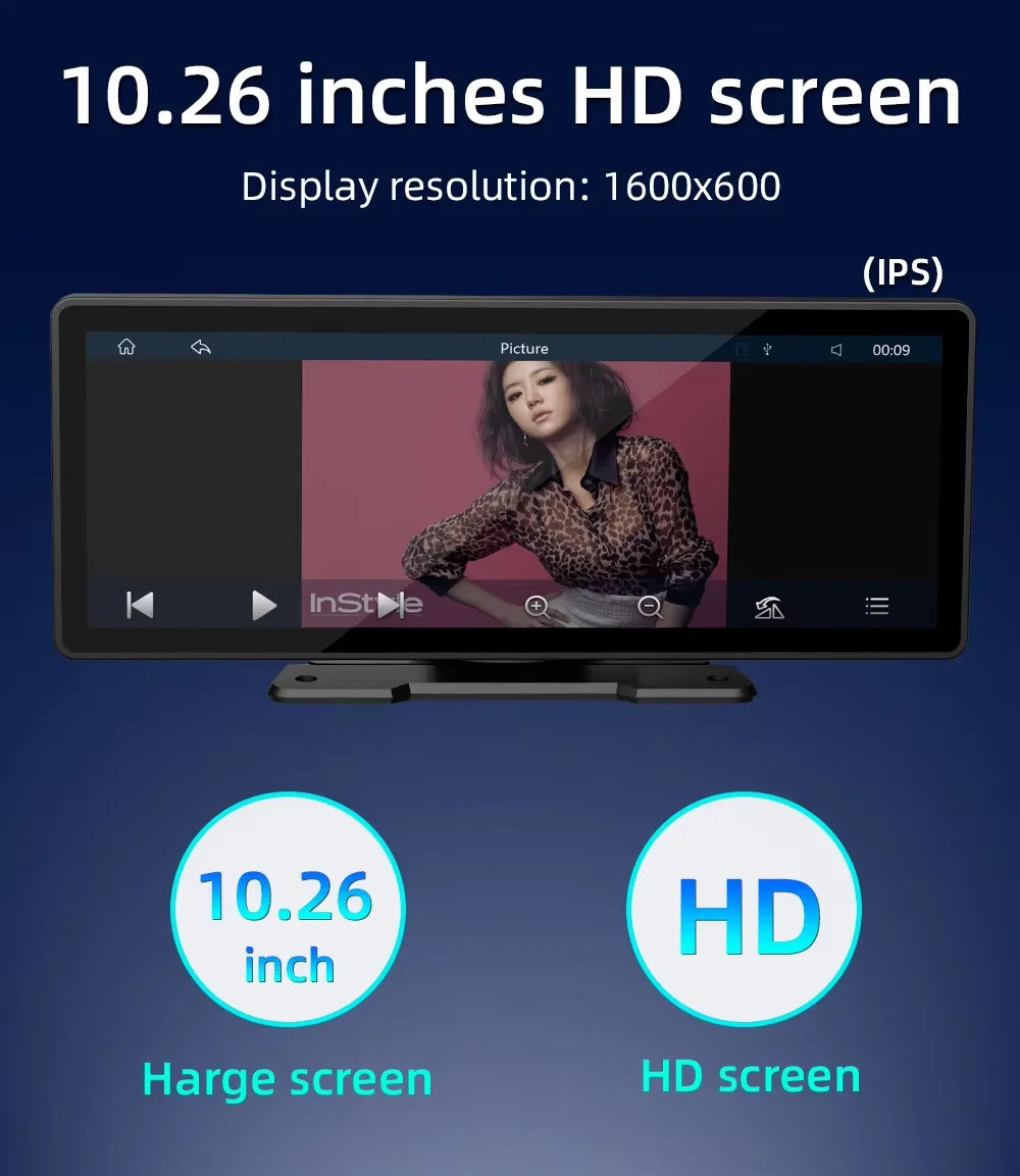 Skanto | Car Multimedia Screen | Wireless CarPlay & Android Auto
