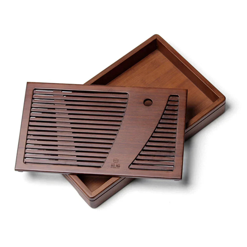 Skanto | Bamboo Solid Wood Tea Ceremony Tray