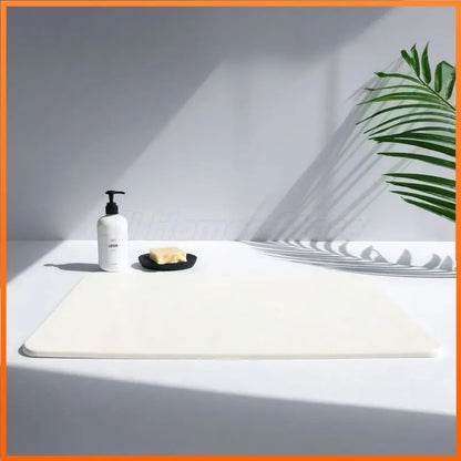 BowLift | Quick Dry Stone Shower Mat