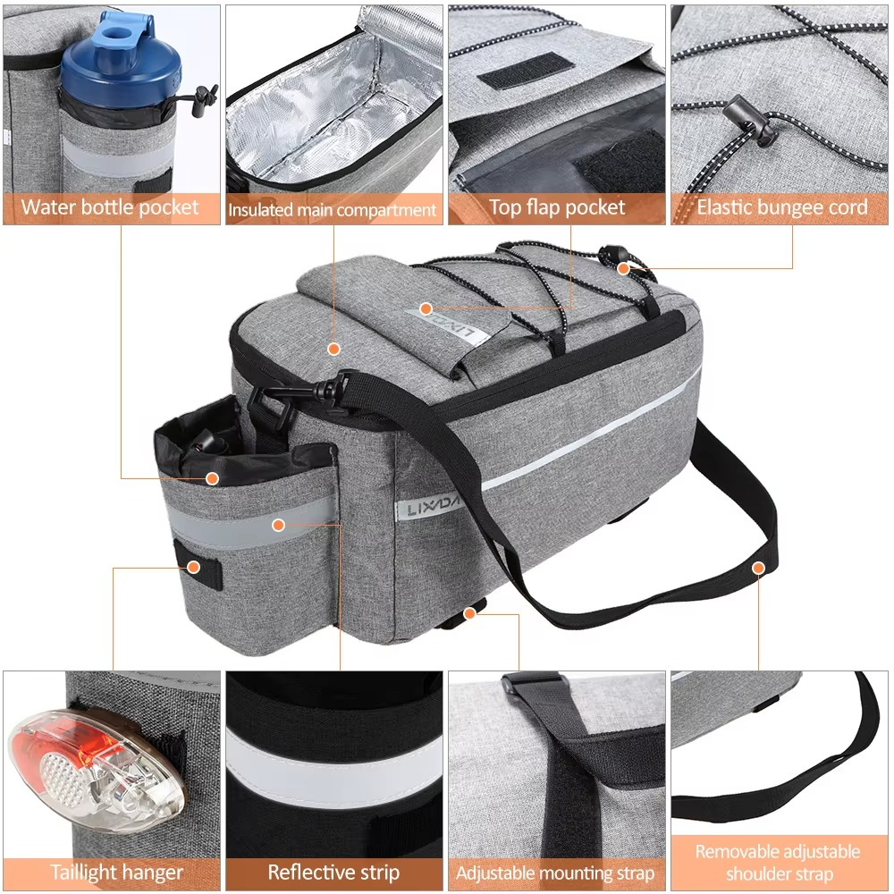 BowLift | Multipurpose Insulated Bike Cooler and Storage Pannier