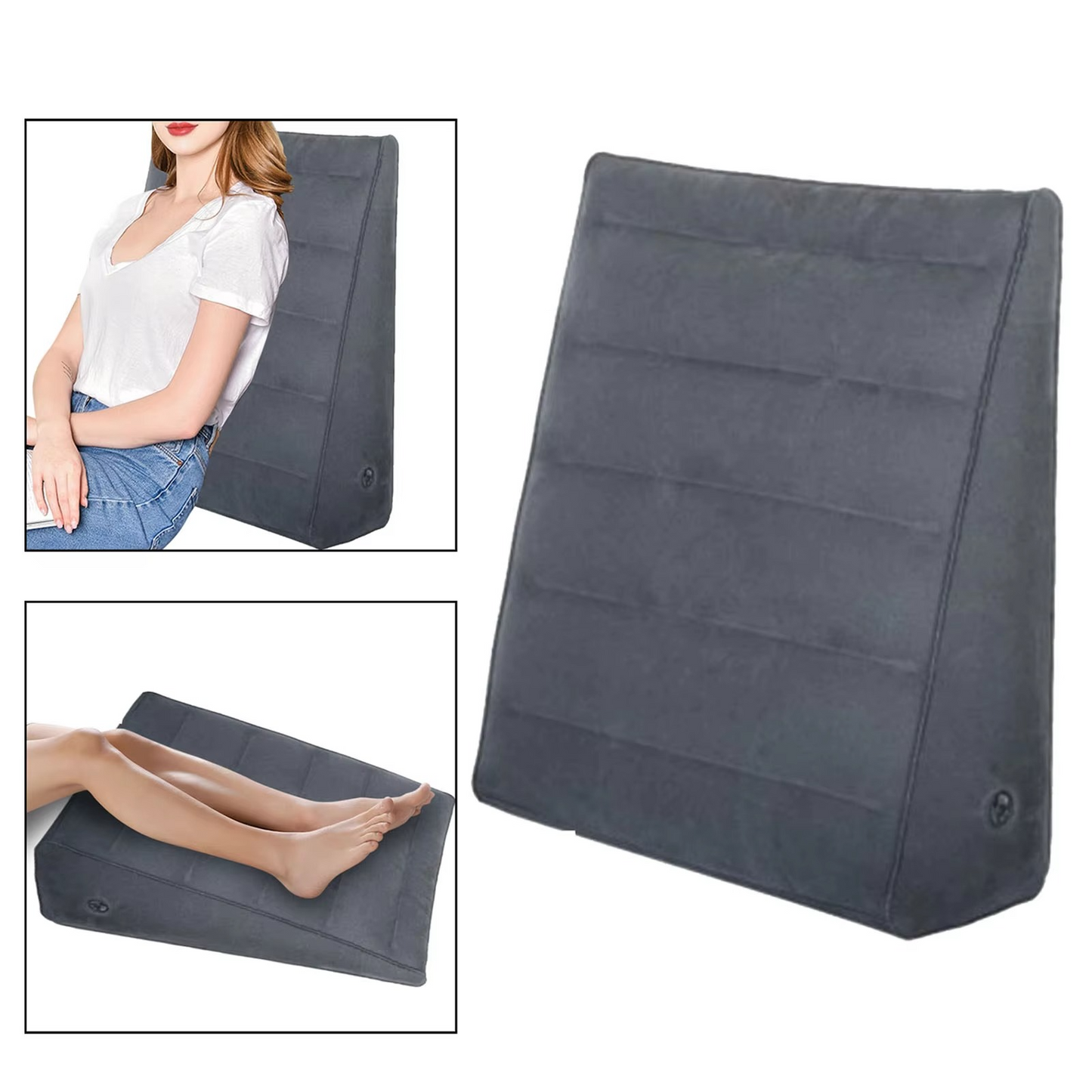 Skanto | Inflatable Foot & Back Support Travel Pillow
