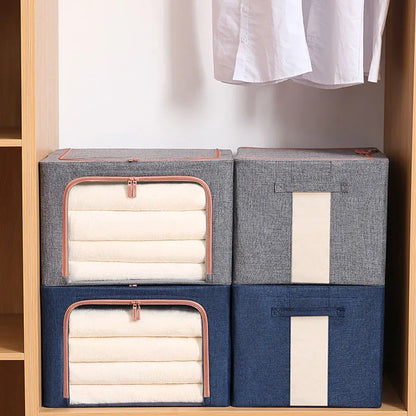 Foldable Storage Space-Saving Large Organizer Box | Brehn