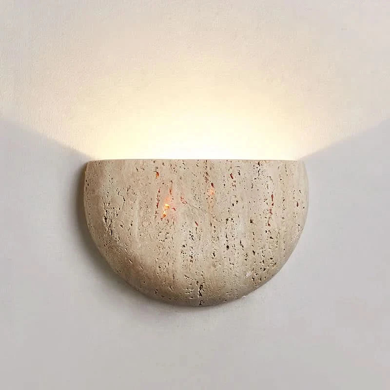 BowLift | Stone Wall Lamp – Retro Wabi-Sabi LED Light