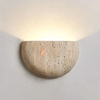 BowLift | Stone Wall Lamp – Retro Wabi-Sabi LED Light